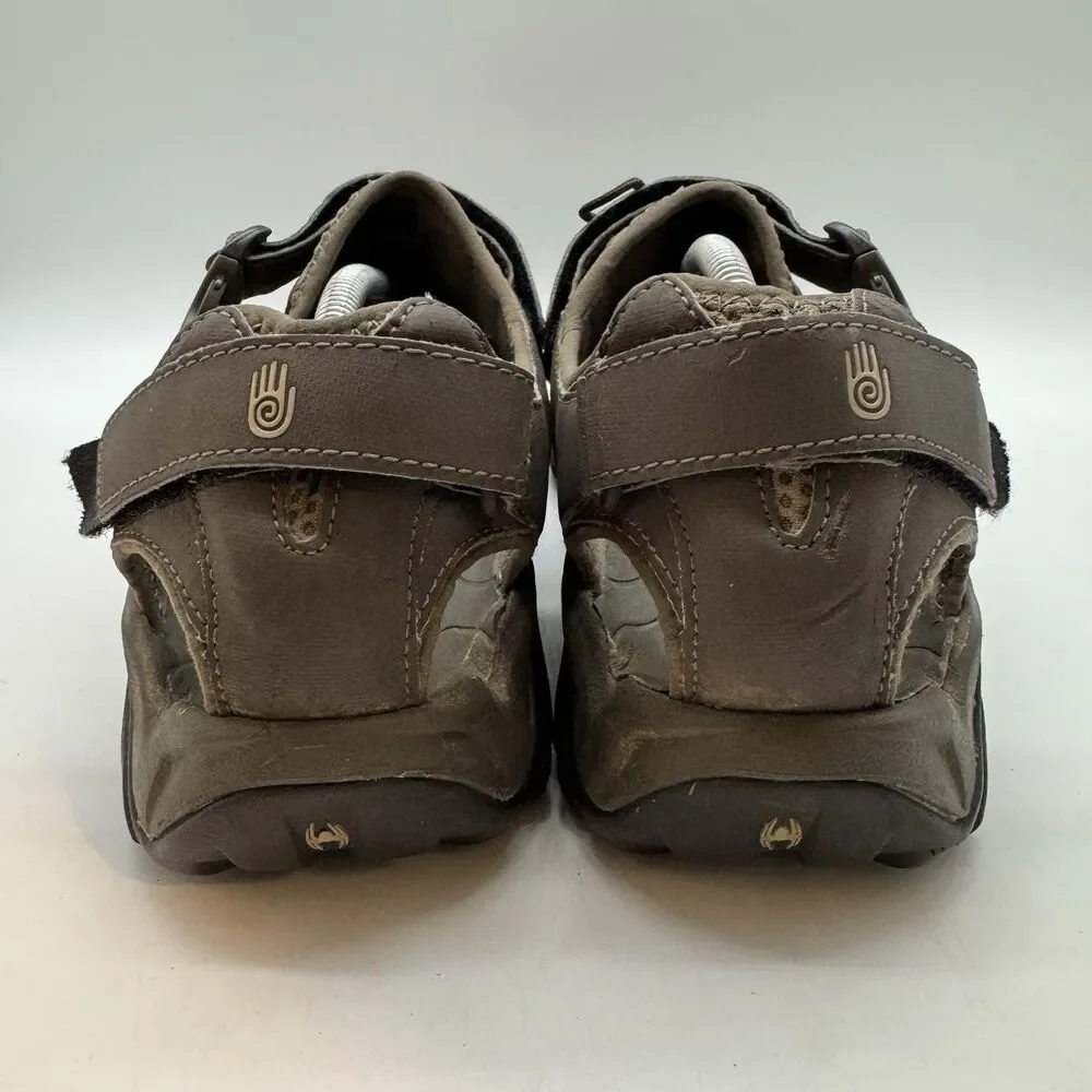 Teva 6148 Omnium 2 Sports Sandals Men's 13 Brown Hiking Beach Shoes Closed Toe